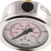 Glycerin-Manometer waagerecht (CrNi/Ms),63mm, 0 - 250bar