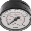 Glycerin-Manometer waagerecht (KU/Ms), 63mm, 0 - 400 bar
