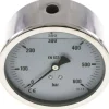 Glycerin-Manometer waagerecht (CrNi/Ms),100mm, 0 - 600bar -Eco-Line