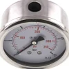 Glycerin-Manometer waagerecht (CrNi/Ms),63mm, 0 - 25bar -Eco-Line