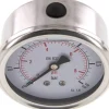 Glycerin-Manometer waagerecht (CrNi/Ms),63mm, 0 - 0,6bar -Eco-Line