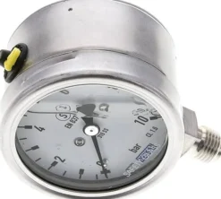 Gly.-Sicherheits-Manometer senkrecht,63mm, 0 - 10 bar