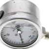 Gly.-Sicherheits-Manometer senkrecht,63mm, 0 - 160 bar