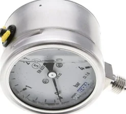 Gly.-Sicherheits-Manometer senkrecht,63mm, 0 - 4 bar