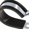 Gummiprofilierte Rohrschelle 28mm, DIN 3016-1