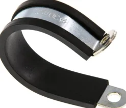 Gummiprofilierte Rohrschelle 30mm, DIN 3016-1