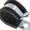Gummiprofilierte Rohrschelle 14mm, DIN 3016-1