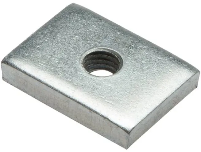 Hammerkopfgewindeplatte HG, M 8, Edelstahl A4 (33 x 23 x 6)