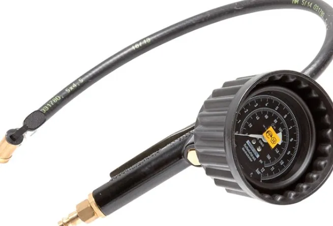 Handreifenfüller ungeeicht, 0 - 25 bar, Hebel-Stecker
