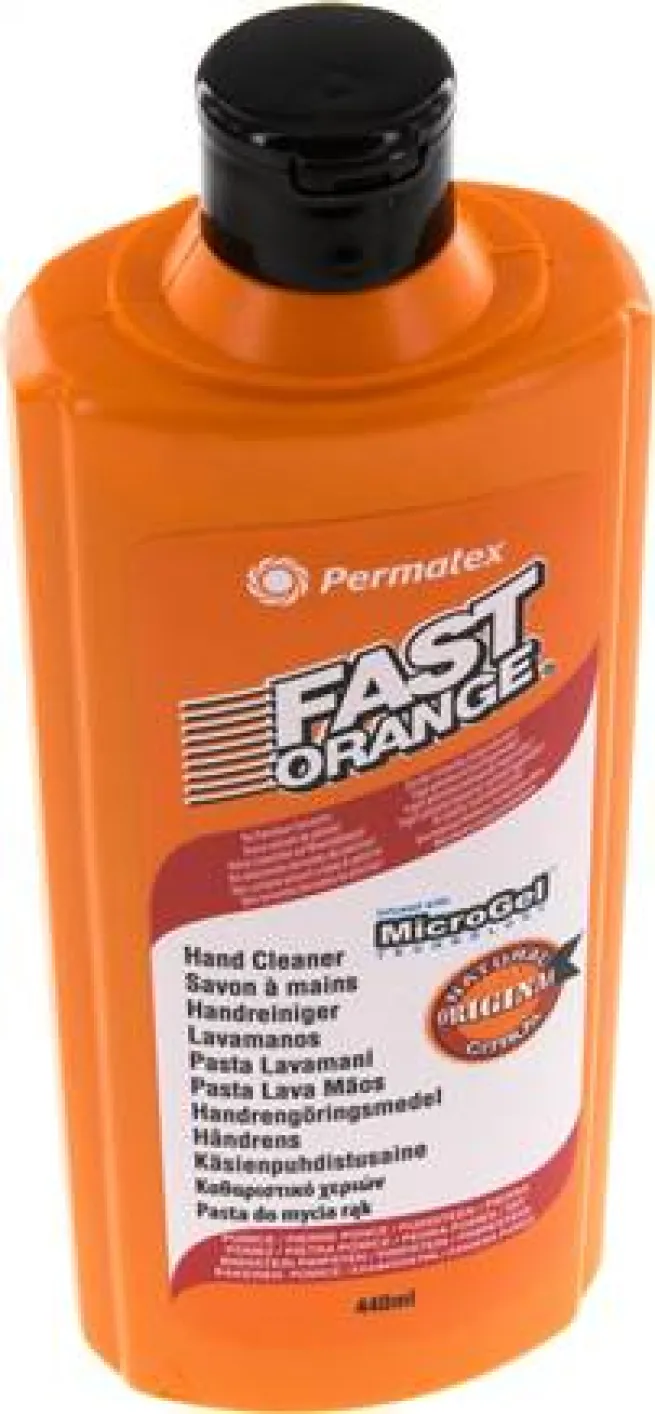 Handreiniger mit Orangenduft (Alternativ), 440 ml Flasche Liter