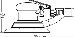 HAZET Exzenterschleifer 9033-2