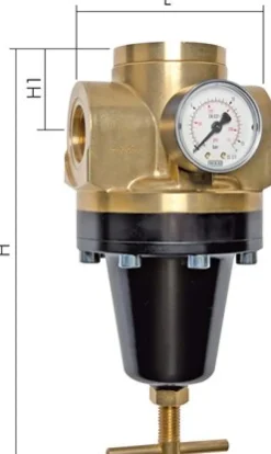 Hochdruck-Druckregler G 1" 0,5 - 12 bar