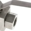 Hochdruck-Kugelhahn, Edelstahl, G 1/2", -0,999 bis 500bar