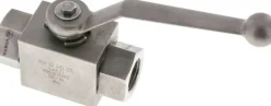 Hochdruck-Kugelhahn, Edelstahl, G 1/2", -0,999 bis 500bar