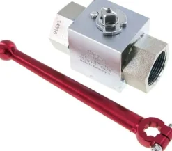 Hochdruck-Kugelhahn, Stahl, G 1-1/4", 0 bis 315bar