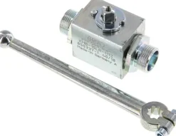 Hochdruck-Kugelhahn, Stahl, 15 L (M22x1,5), 0 bis 315bar