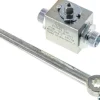 Hochdruck-Kugelhahn, Stahl, 12 L (M18x1,5), 0 bis 315bar