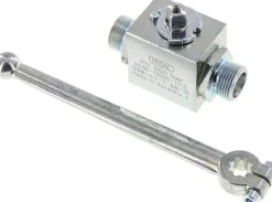 Hochdruck-Kugelhahn, Stahl, 12 S (M20x1,5), 0 bis 500bar