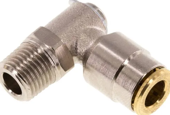 Hochdruck-L-Steckverschraub. M 10x1 (konisch)-6mm (pos.)