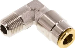 Hochdruck-L-Steckverschraub. R 1/8"-6mm (fix)