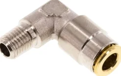 Hochdruck-L-Steckverschraub. M 8x1 (konisch)-6mm (fix)