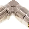 Hochdruck-L-Steckverschraub. M 10x1 (konisch)-4mm (fix)