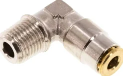 Hochdruck-L-Steckverschraub. M 10x1 (konisch)-4mm (fix)