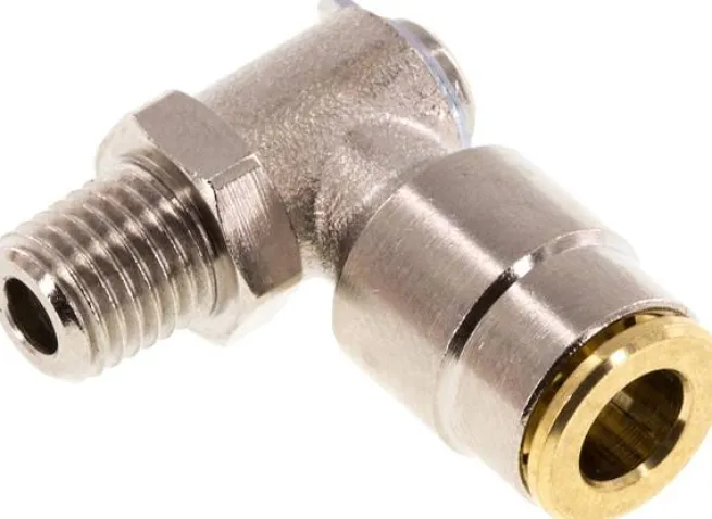 Hochdruck-L-Steckverschraub. M 8x1 (konisch)-6mm (pos.)