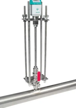 Hochdrucksicherung empfohlen für den Einbau von 10 bis 100 bar (für VA 550)