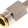 Hochdruck-Steckverschraubung M 6 (konisch)-6mm