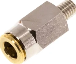 Hochdruck-Steckverschraubung M 6 (konisch)-6mm