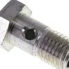 Hohlschraube 1-fach, M 12 x 1,5, Stahl verzinkt