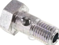 Hohlschraube 1-fach, M 8 x 1, Stahl verzinkt