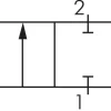 Hohlschrauben-Magnetventil G 1/8"-6, 2/2-Wege, 12 V= (NC)PE-Ringstück