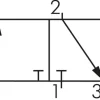 Hohlschrauben-Magnetventil G 1/8"-6, 3/2-Wege, 24 V= (NC)