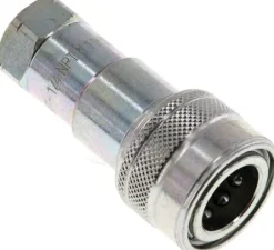 Hydraulikkupplung ISO 7241-1B, Muffe, NPT 1/4"(IG), Stahl
