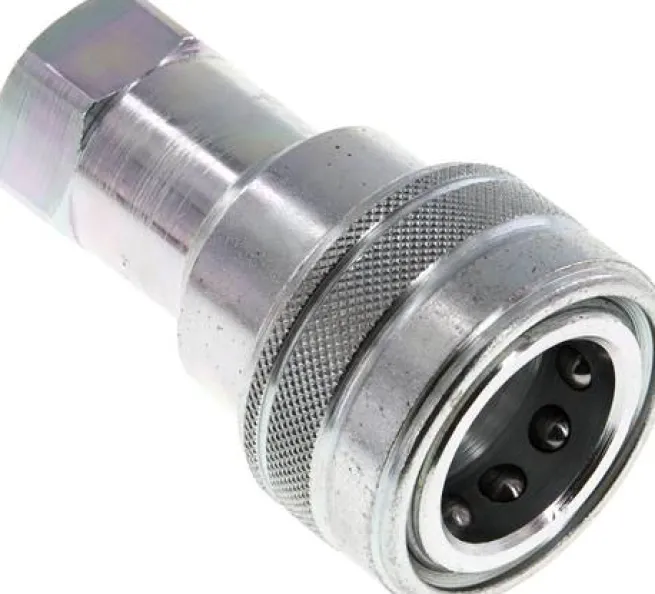Hydraulikkupplung ISO 7241-1B, Muffe, G 1/2"(IG), Stahl