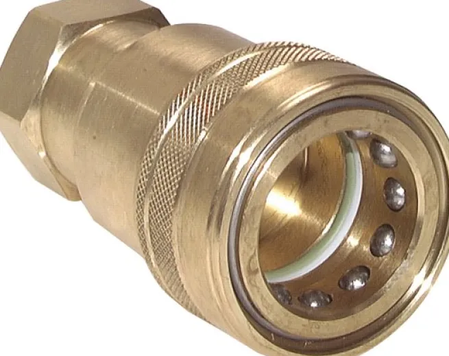 Hydraulikkupplung ISO 7241-1B, Muffe, G 3/4"(IG),Messing