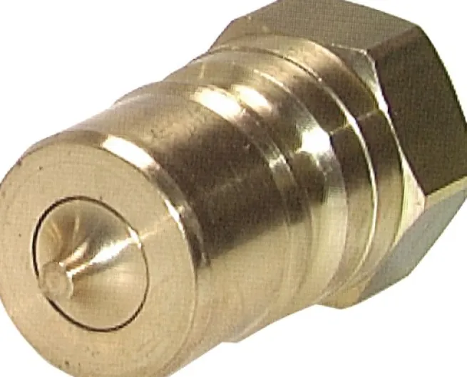 Hydraulikkupplung ISO 7241-1B, Stecker, G 1"(IG),Messing