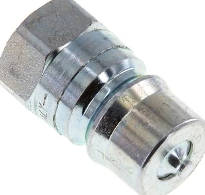 Hydraulikkupplung ISO 7241-1B, Stecker, G 1/2"(IG), Stahl