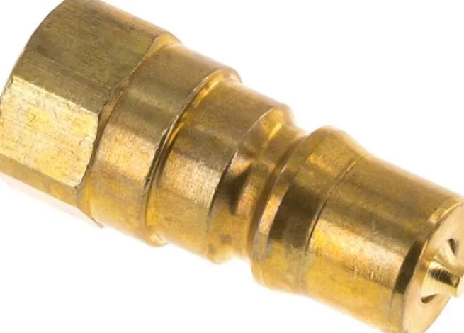 Hydraulikkupplung ISO 7241-1B, Stecker, G 1/8"(IG),Messing