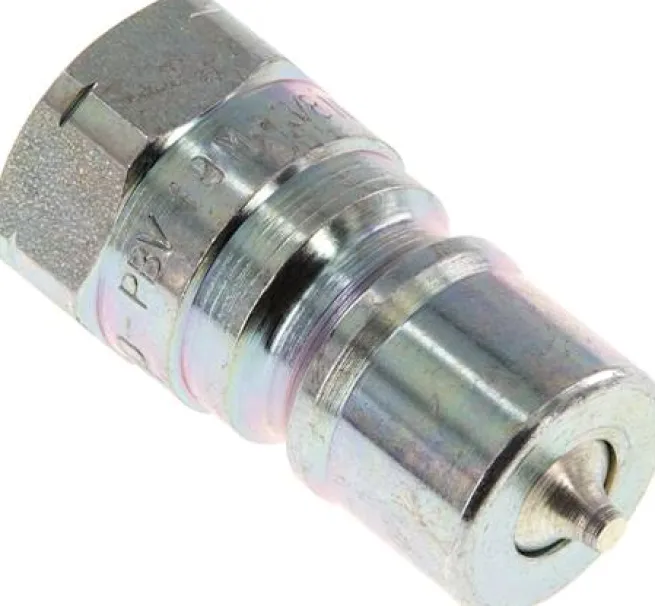 Hydraulikkupplung ISO 7241-1B, Stecker, NPT 3/8"(IG), Stahl