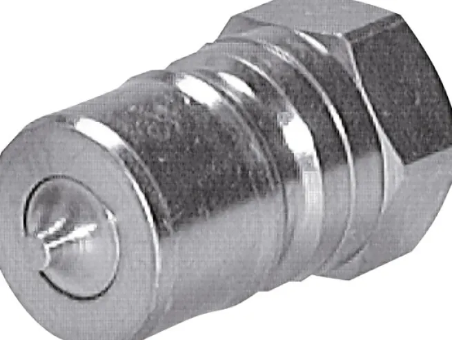 Hydraulikkupplung ISO 7241-1B, Stecker, NPT 3/8"(IG), Stahl