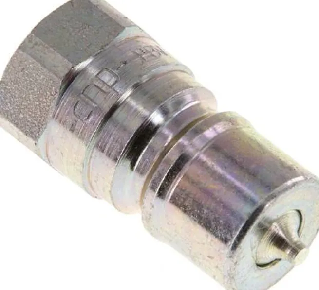Hydraulikkupplung ISO 7241-1B, Stecker, G 3/8"(IG), Stahl