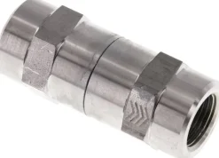 Hydraulik-Rückschlagventil, G 3/8", PN 350, Edelstahl, Öffnungsdruck 1 bar