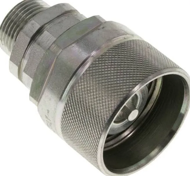 Hydraulik-Schraubkupplung, Stecker Baugr.3, 15 L (M22x1,5)