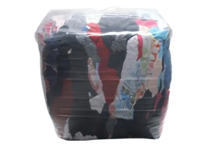Industrieputzlappen (Trikot, bunt), 10 kg Ballen