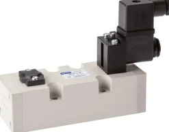 ISO-Ventil (Größe 2), 5/2-Wege, Federrückstellung, 24 V=