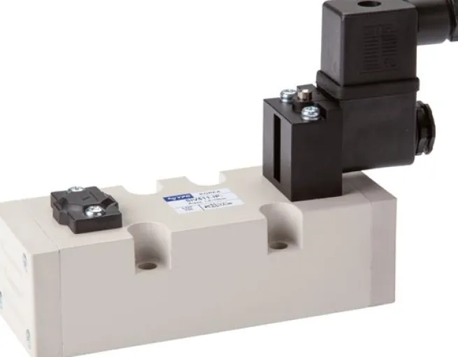 ISO-Ventil (Größe 2), 5/2-Wege, Federrückstellung, 24 V=