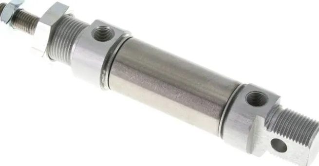 ISO 6432-Zylinder, doppeltwirkend, Kolben 25mm,Hub 25mm